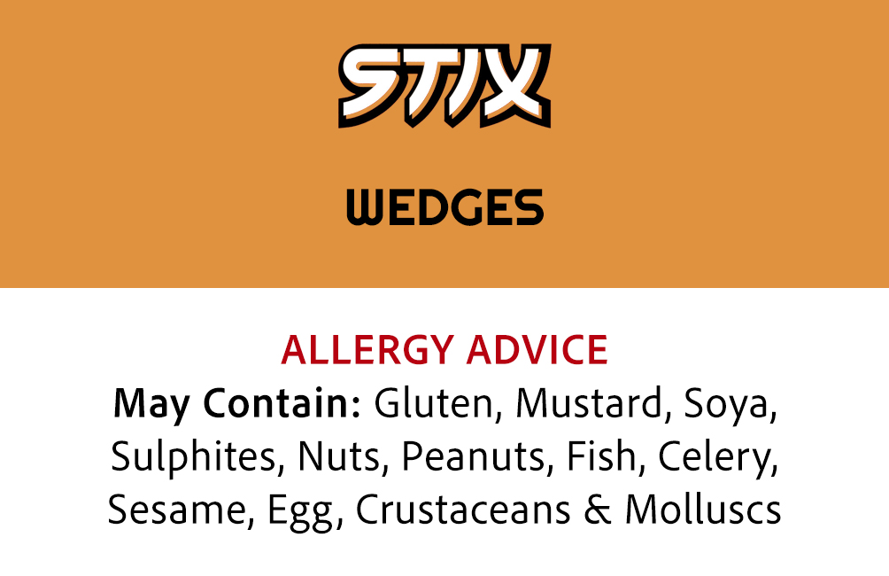 Wedges Allergens